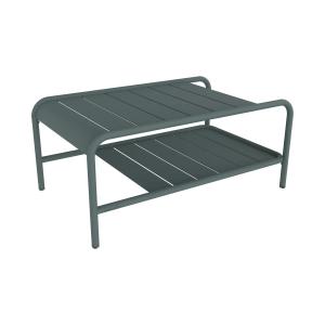 Fermob - Luxembourg Table basse, 90 x 55 cm, gris orageux