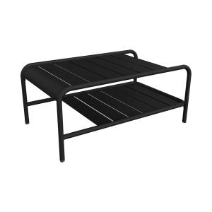 Fermob - Luxembourg Table basse, 90 x 55 cm, réglisse