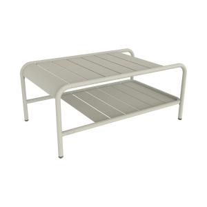 Fermob - Luxembourg Table basse, 90 x 55 cm, gris argile