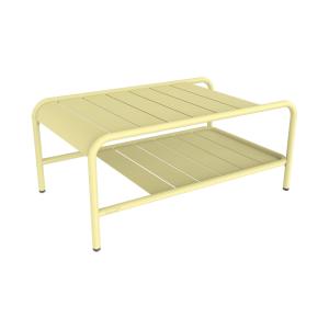 Fermob - Luxembourg Table basse, 90 x 55 cm, sorbet citron