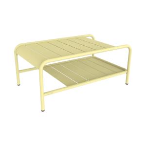 Fermob - Luxembourg Table basse, 90 x 55 cm, sorbet citron