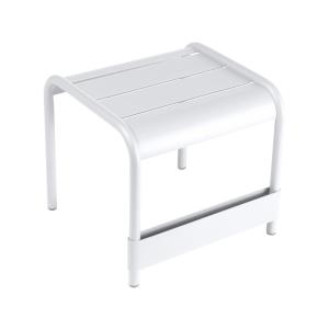 Fermob - Luxembourg Table basse / repose-pieds, blanc coton