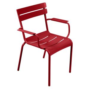 Fermob - Luxembourg Fauteuil, rouge coquelicot