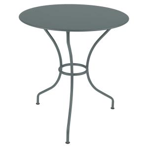 Fermob - Opéra   table de jardin, Ø 67 cm, gris orageux