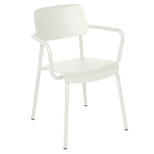 Fermob - Studie Chaise avec accoudoirs Outdoor, gris argile