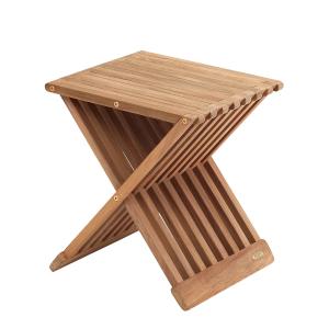 Fritz Hansen - Skagerak Fionia Tabouret pliant, teck
