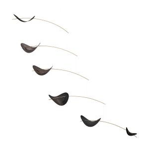 Flensted Mobiles - Drifting Clouds Mobile, noir