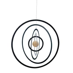 Flensted Mobiles - Science Fiction Mobile rond, noir / natu…