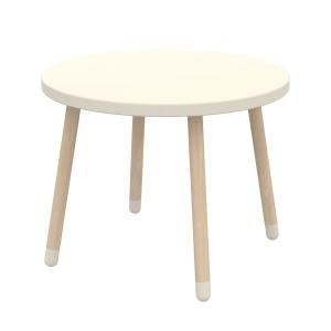 Flexa - Dots table d'enfant, Ø 60 cm, cream