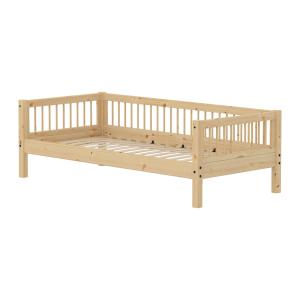 Flexa - Classic Lit simple et traverses, 90 x 200 cm, pin n…