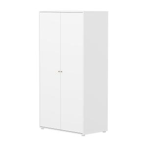 Flexa - Saga Armoire, 100,2 x 190,3 cm, chêne naturel / bla…