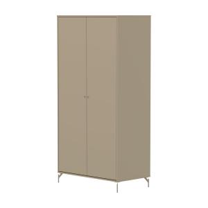 Flexa - Saga Armoire avec pieds, 100,2 x 200 cm, oat