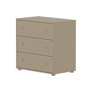 Flexa - Saga Commode cannelée, H 74,2 cm, oat