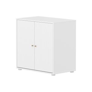 Flexa - Saga Armoire cannelée, H 74,2 cm,, Chêne naturel /…