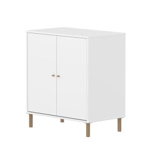 Flexa - Saga Armoire avec pieds, H 83,9 cm, chêne naturel /…