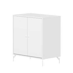 Flexa - Saga Armoire avec pieds, H 83,9 cm, blanc