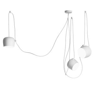 Flos - AIM LED -Série de suspensions (3 suspensions   rosac…