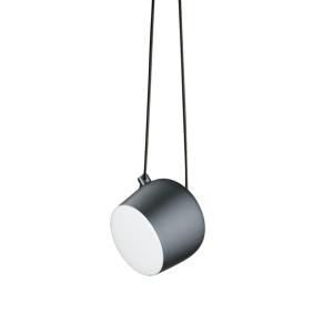 Flos - AIM LED - Lampe à suspension, acier bleu anodisé