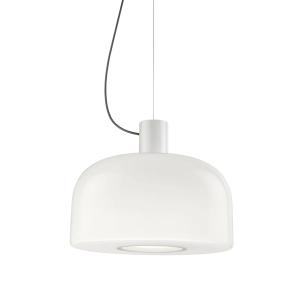 Flos - Bellhop S2 Glass Lampe à suspendre, blanc