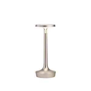 Flos - Lampe de table Bon jour Unplugged, chrome mat