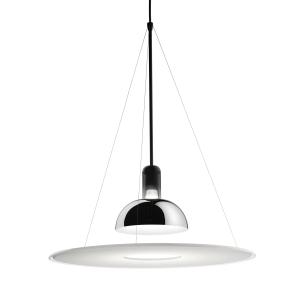 Flos - Frisbi Lampe à suspension, chrome