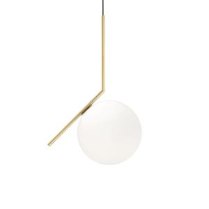 Flos - IC S2 BRO Lampe suspendue, laiton brossé