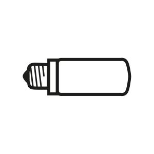 Flos - Ampoule LED, Tube, E14 / 7. 5W, 2700, intensité lumi…