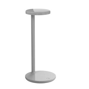 Flos - Oblique Lampe de table à LED, H 35 cm, gris