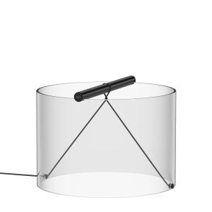 Flos - To-Tie LED Lampe de table T3, Ø 30 cm, noir anodisé