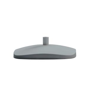 Fontana Arte - Pied de la lampe de table Volée, gris foncé