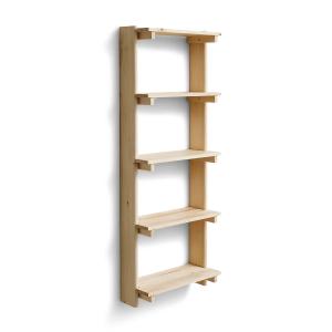 Form & Refine - Beam 5 étagère murale, 60 x 167 cm, pin laq…