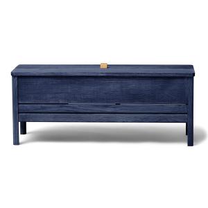 Form & Refine - A Line Banc coffre 111,5 cm, indigo blue (é…