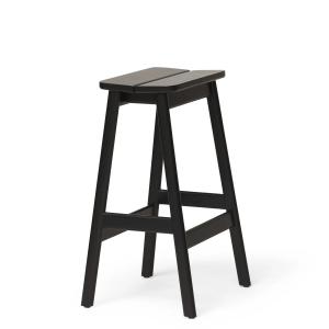 Form & Refine - Angle Tabouret de bar H 65 cm, hêtre teinté…