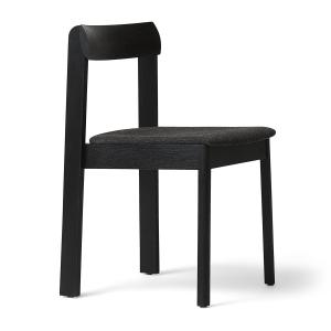 Form & Refine - Blueprint Chaise, laquée noir / noir 376 (H…