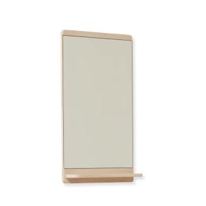 Form & Refine - Rim miroir mural, chêne blanc pigmenté