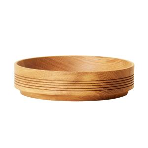 Form & Refine - Section bois section, ø 24 cm h 6 cm, chêne…