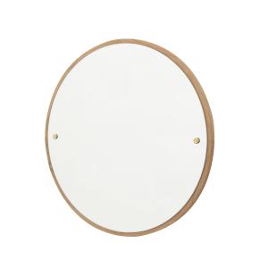 Frama - CM-1 Circle Miroir mural Ø 45 cm, chêne huilé