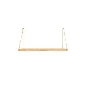 Frama - Shelf Étagère 40 x 20 cm, chêne / laiton
