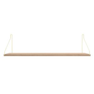 Frama - Shelf Étagère 80 x 20 cm, chêne blanc huilé / laito…