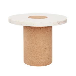 Frama - Sintra Table d'appoint, Ø 60 x H 42 cm, blanc