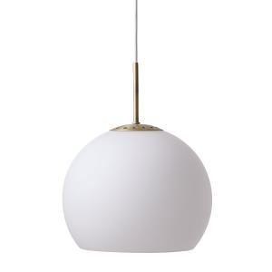 Frandsen - Ball Lampe à suspendre verre Ø 25 cm, blanc opal…