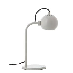 Frandsen - Ball Single Lampe de table, gris clair brillant