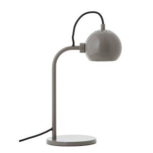 Frandsen - Ball Single Lampe de table, gris chaud brillant