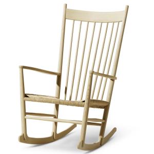 Fredericia - Chaise à bascule J16, chêne savonné/naturel