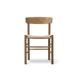 Fredericia - J39 Mogensen Chaise, chêne huilé / cordelette…