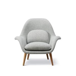 Fredericia - Swoon Fauteuil, chêne huilé / Hallingdal (116)…