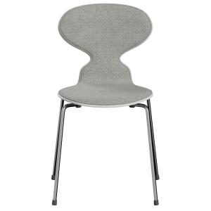 Fritz Hansen - Ant 3101 Chaise, blanc / gris (Hallingdal 01…