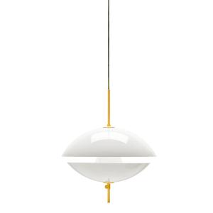 Fritz Hansen - Clam Plafonnier Ø 44 cm, blanc