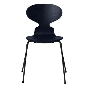 Fritz Hansen - Die Ameise Chaise, frêne teinté midnight blu…