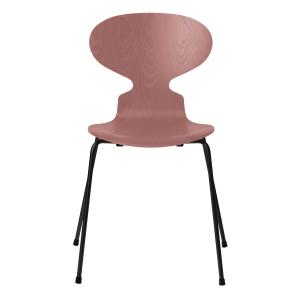 Fritz Hansen - La Fourmi Chaise, frêne sauvage teinté rose…